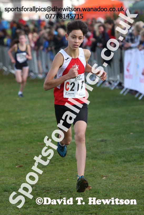 Boys under-15s Northern Cross Country Relays. Photo: David T. Hewitson/Sports for All Pics
